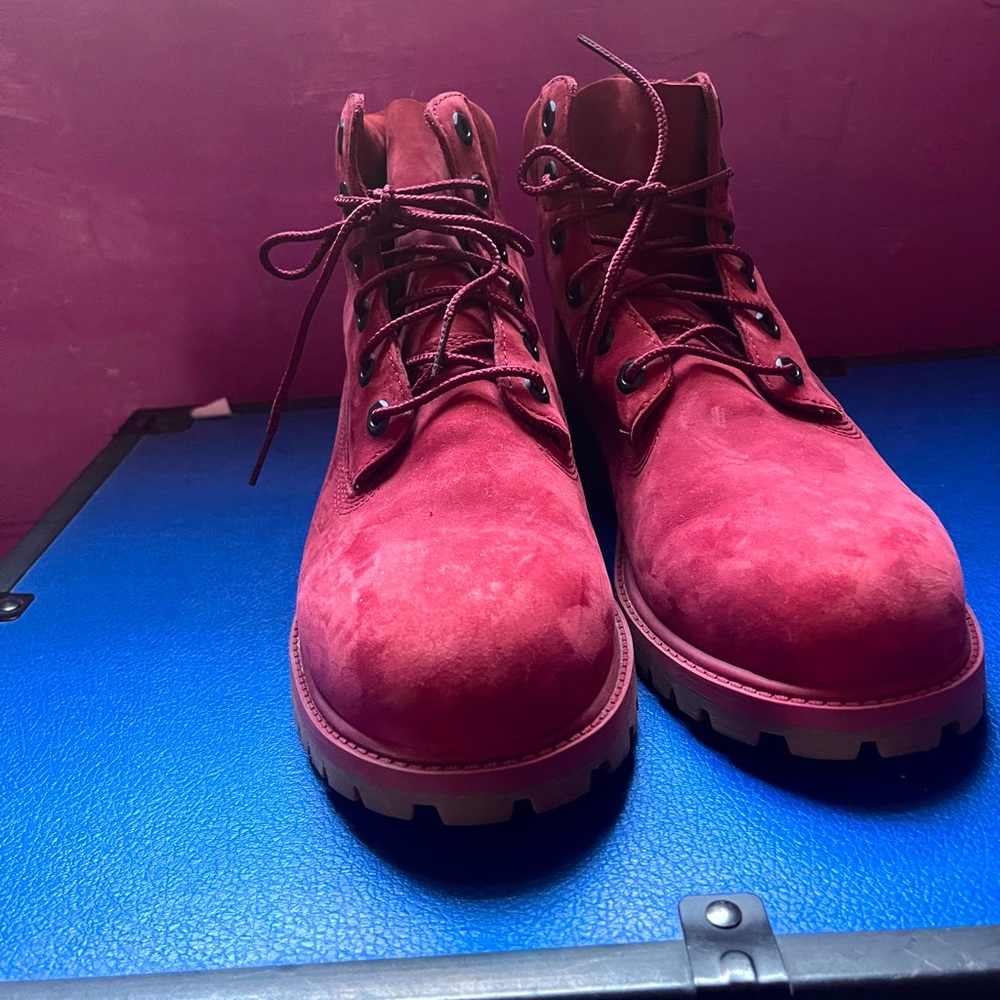 Burgundy/Wine Timberland